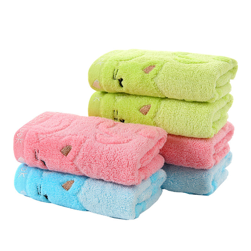 NEW! Asciugamani eco-Friendly in Fibra di Bambù con gattino