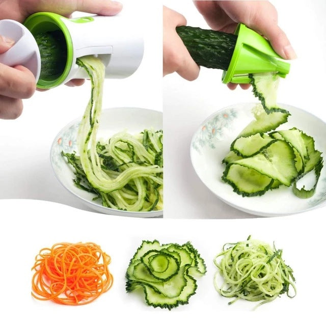 Art 5 - Taglia verdure Manuale Design moderno con Lame in Acciaio Inox