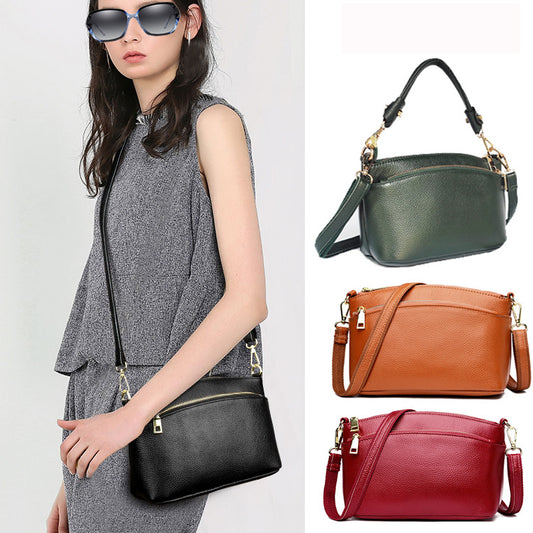 NEW! Borsa a Tracolla o a mano da donna in vera pelle