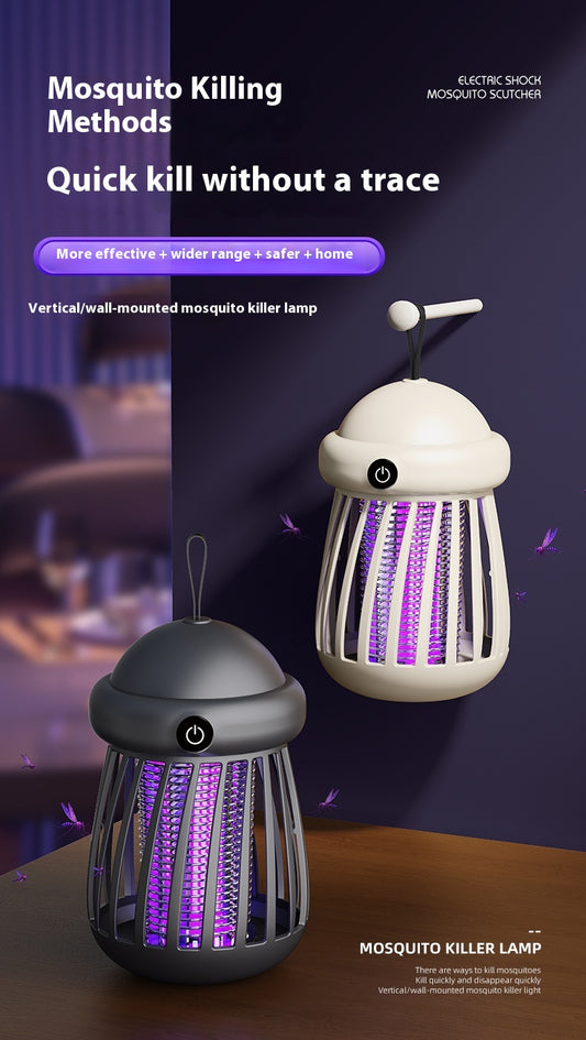 SUMMER - Lampada antizanzare elettrica silenziosa ricarica USB