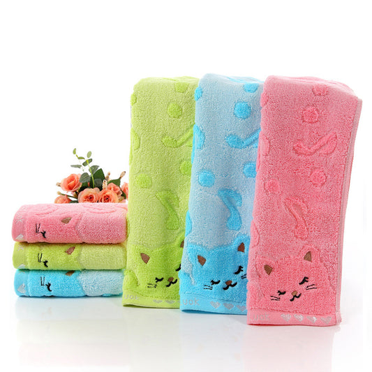 NEW! Asciugamani eco-Friendly in Fibra di Bambù con gattino